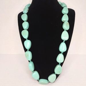 Turquoise long necklace